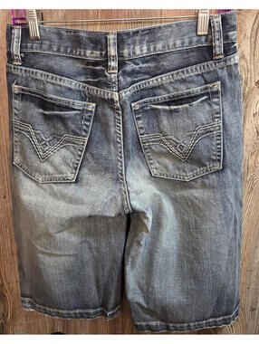 Helix Denim Jean Shorts Size 29 Jorts (29x12) Baggy Streetwear Skater HipHop Y2K